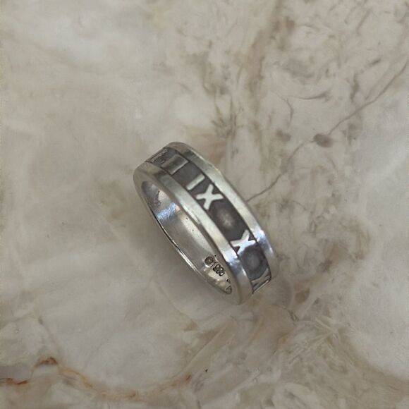 Tiffany & Co. Atlas Ring 925 Sterling Silver - Picture 2 of 7